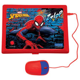 Lexibook Spiderman Bilingual Educational Laptop Arabic/English JC598SPi13 - Colorland Toys